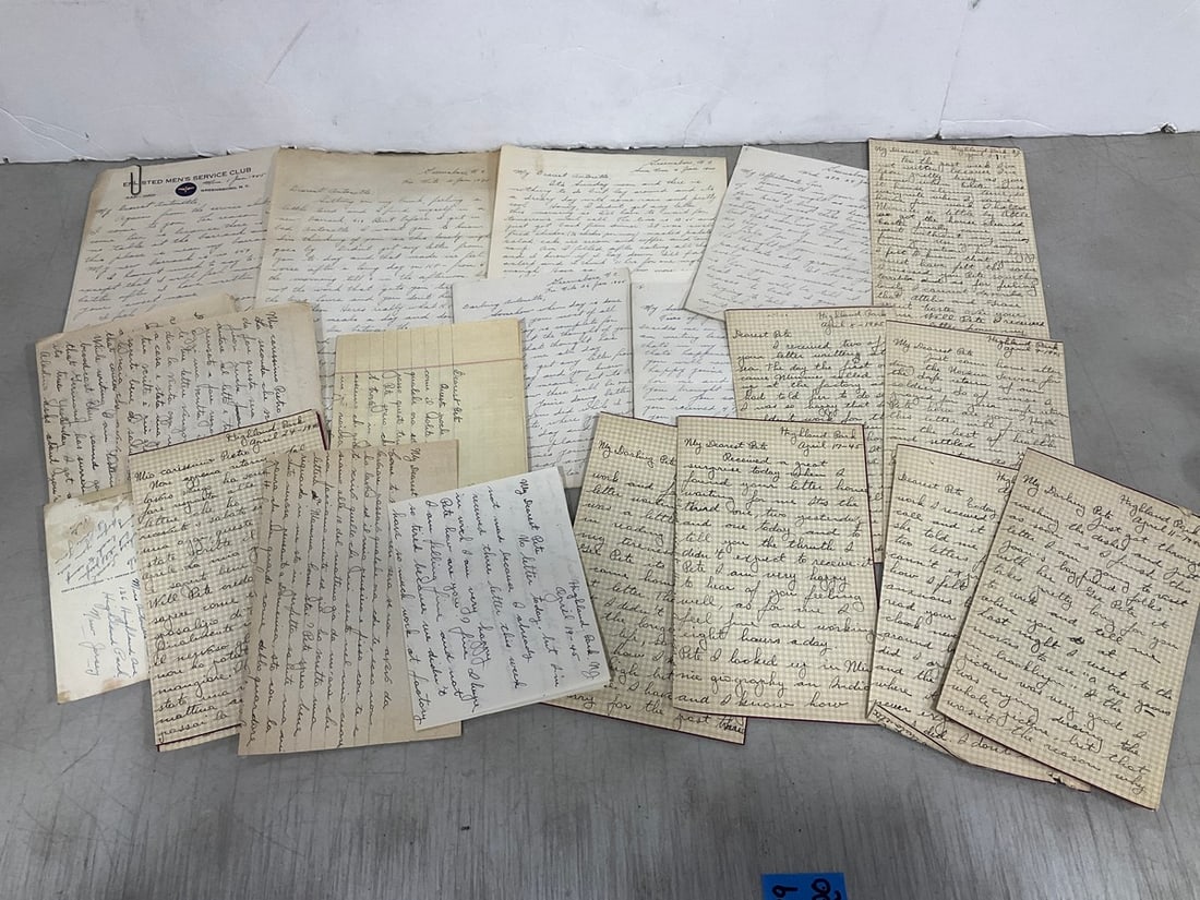 Vintage WWII letters (1 of 1)