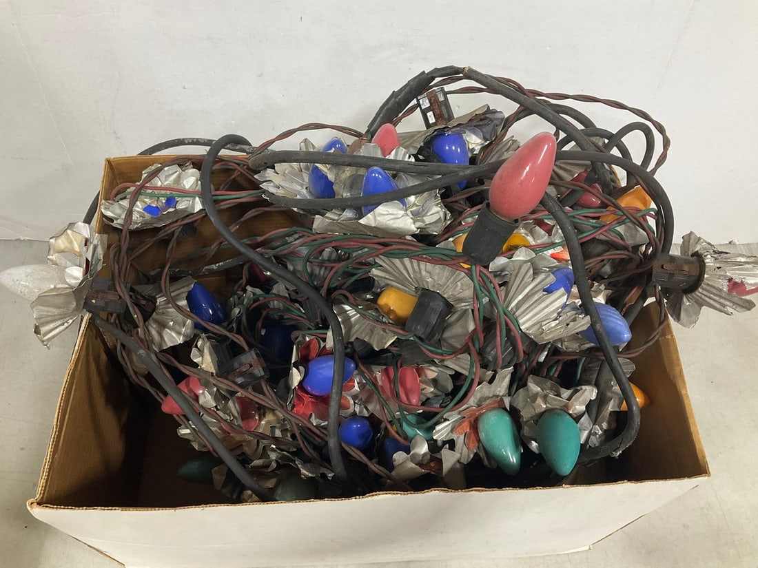 Vintage christmas lights: Vintage christmas lights