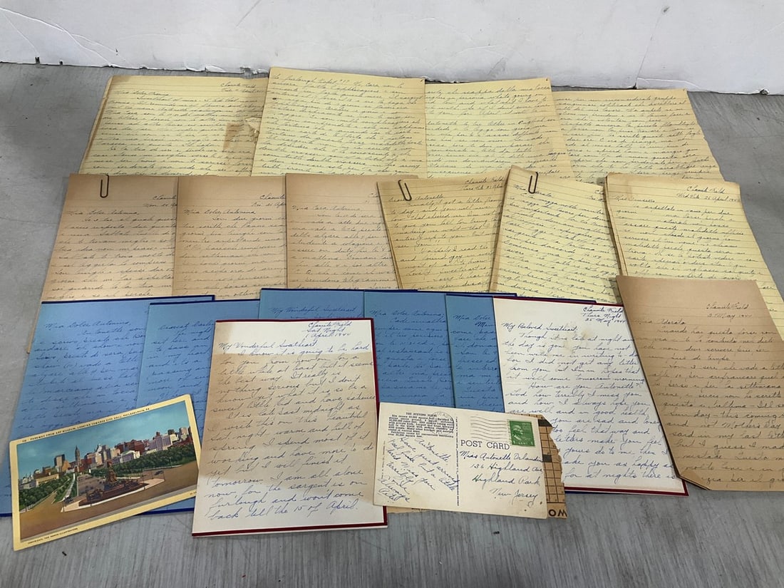 Vintage WWII letters: Vintage WWII letters