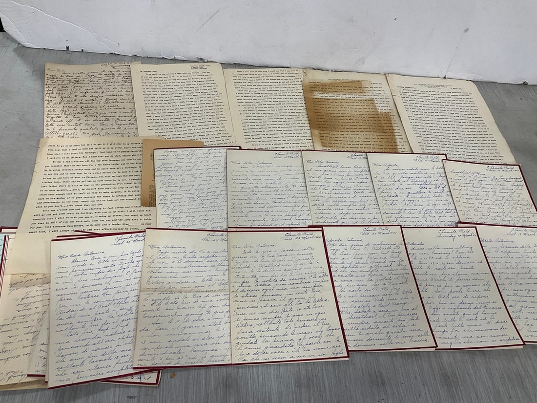 Vintage WWII letters: Vintage WWII letters