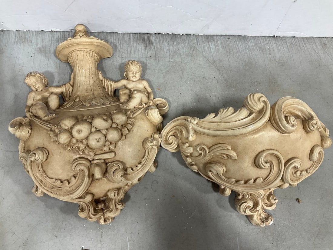 Vintage Ornate Wall Decor (Tallest - 19in): Vintage Ornate Wall Decor (Tallest - 19in)