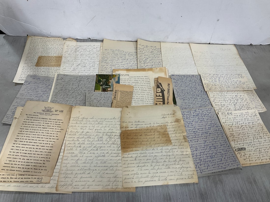 Vintage WWII letters: Vintage WWII letters