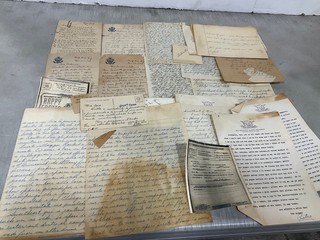 Vintage WWII letters: Vintage WWII letters