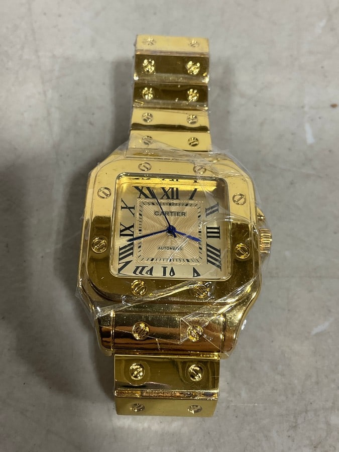 Cartier Watch (No Box, No Papers, Not Authenticated. Likely a High End/Super Expensive Rep): Cartier Watch (No Box, No Papers, Not Authenticated. Likely a High End/Super Expensive Rep)