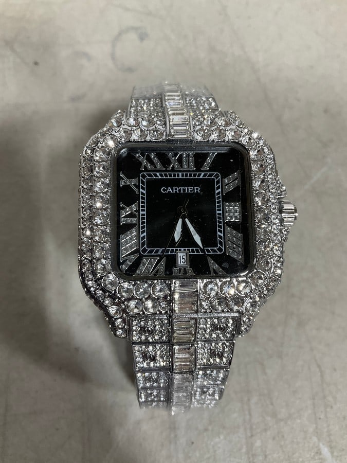 Cartier Watch (No Box, No Papers, Not Authenticated. Likely a High End/Super Expensive Rep): Cartier Watch (No Box, No Papers, Not Authenticated. Likely a High End/Super Expensive Rep)