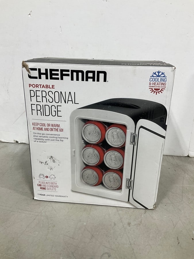 Chefman Personal Fridge *new in box*: Chefman Personal Fridge *new in box*