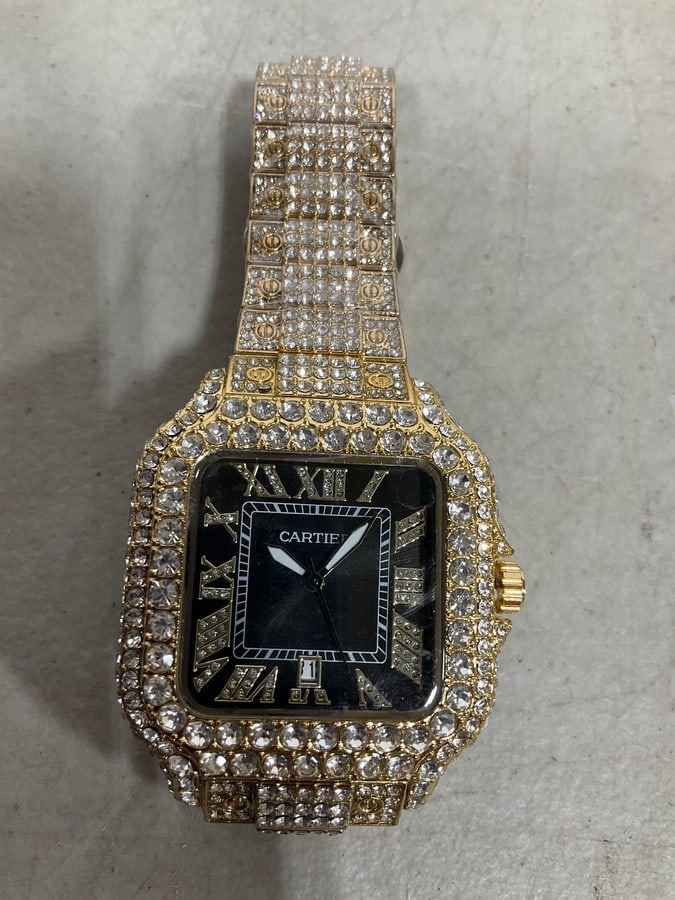 Cartier Watch (No Box, No Papers, Not Authenticated. Likely a High End/Super Expensive Rep): Cartier Watch (No Box, No Papers, Not Authenticated. Likely a High End/Super Expensive Rep)