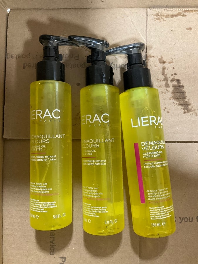 Lierac cleansing oil(5fl.oz.-3 total): Lierac cleansing oil(5fl.oz.-3 total)
