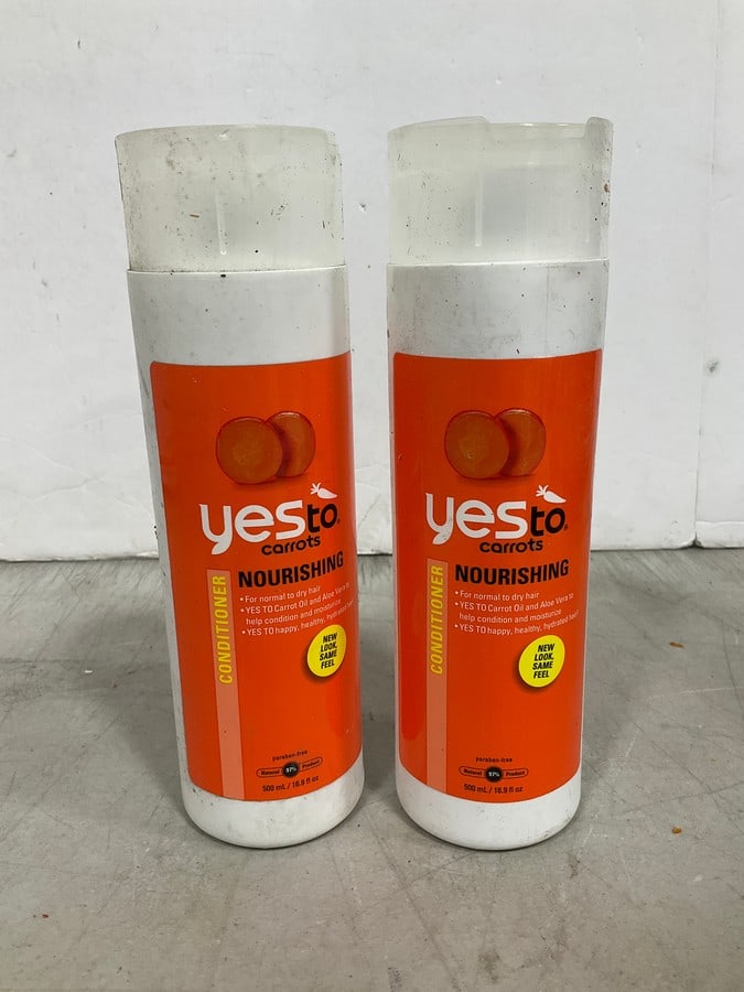 Yes to carrots nourishing conditioner(16.9fl.oz.-2 total): Yes to carrots nourishing conditioner(16.9fl.oz.-2 total)