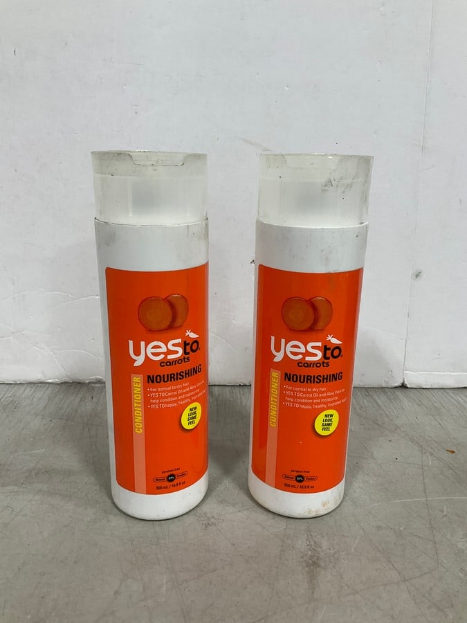 Yes to carrots nourishing conditioner(16.9fl.oz.-2 total): Yes to carrots nourishing conditioner(16.9fl.oz.-2 total)