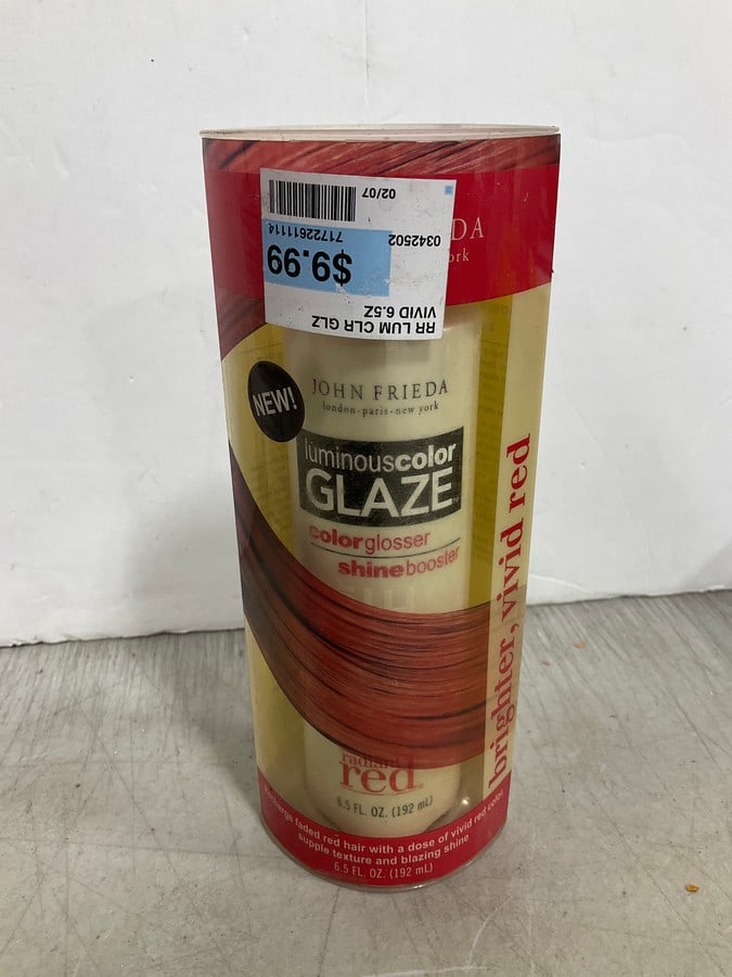John Frieda Red Luminous Color Red Hair Color/Shine Booster *Sealed*: John Frieda Red Luminous Color Red Hair Color/Shine Booster *Sealed*