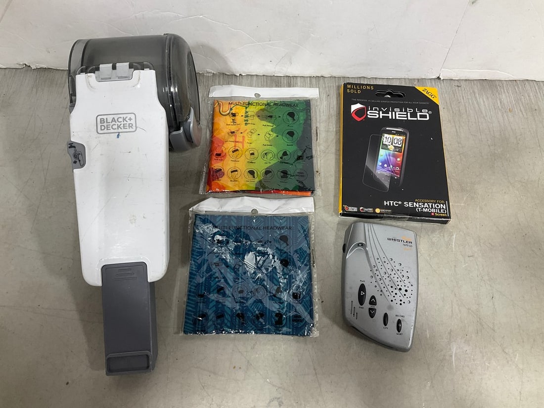 Black & Decker vaccuum, headwear, screen protector, and more (1 of 1)