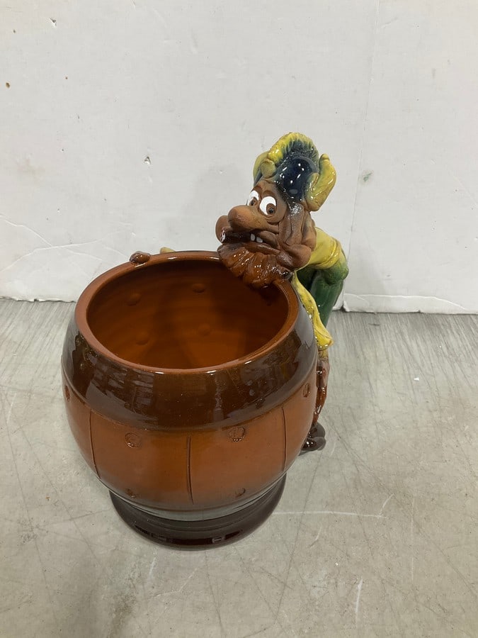 Handmade Troll mug by artist Robert Karlinsey(7in.tall): Handmade Troll mug by artist Robert Karlinsey(7in.tall)