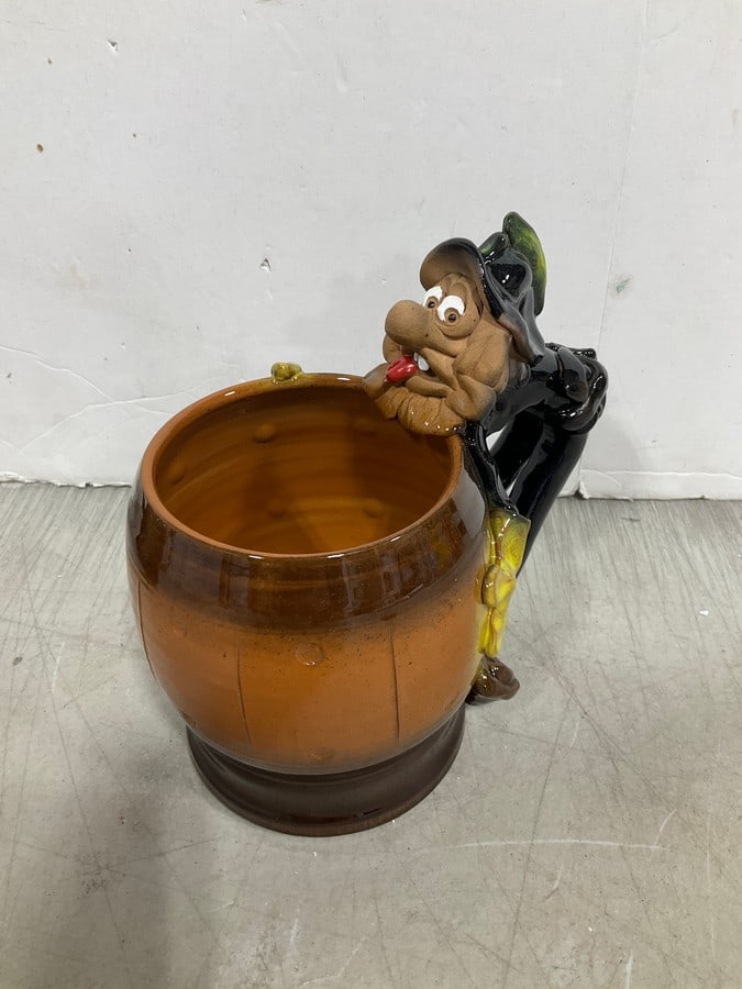 Handmade Troll mug by artist Robert Karlinsey(7in.tall) (1 of 1)