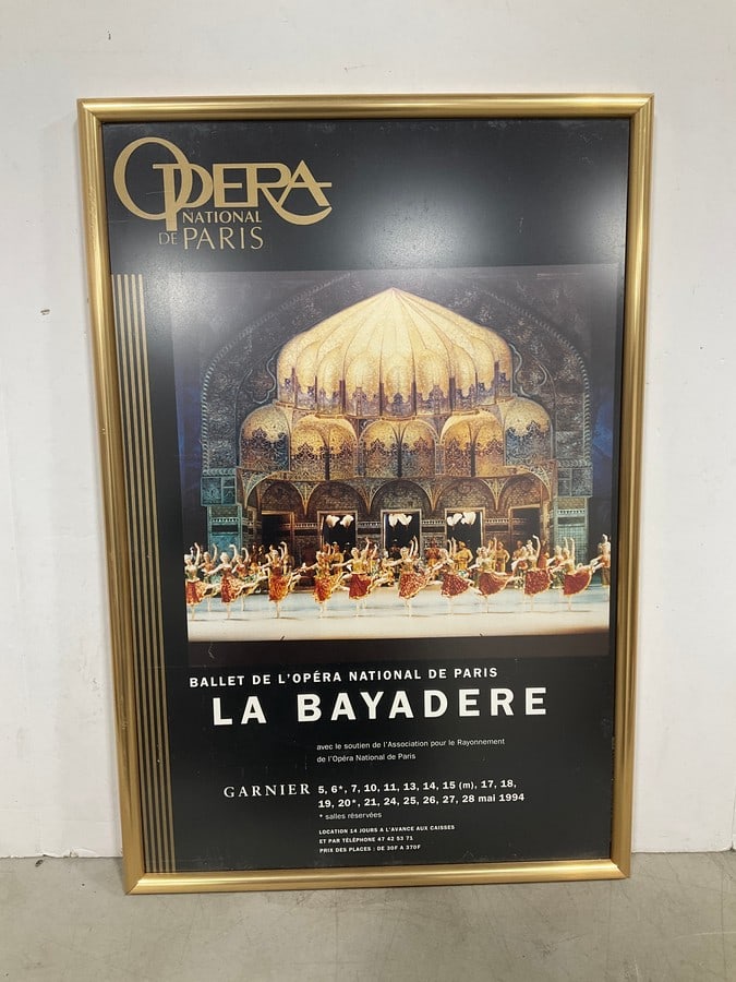 La Bayadere framed print(17in.x25in.): La Bayadere framed print(17in.x25in.)