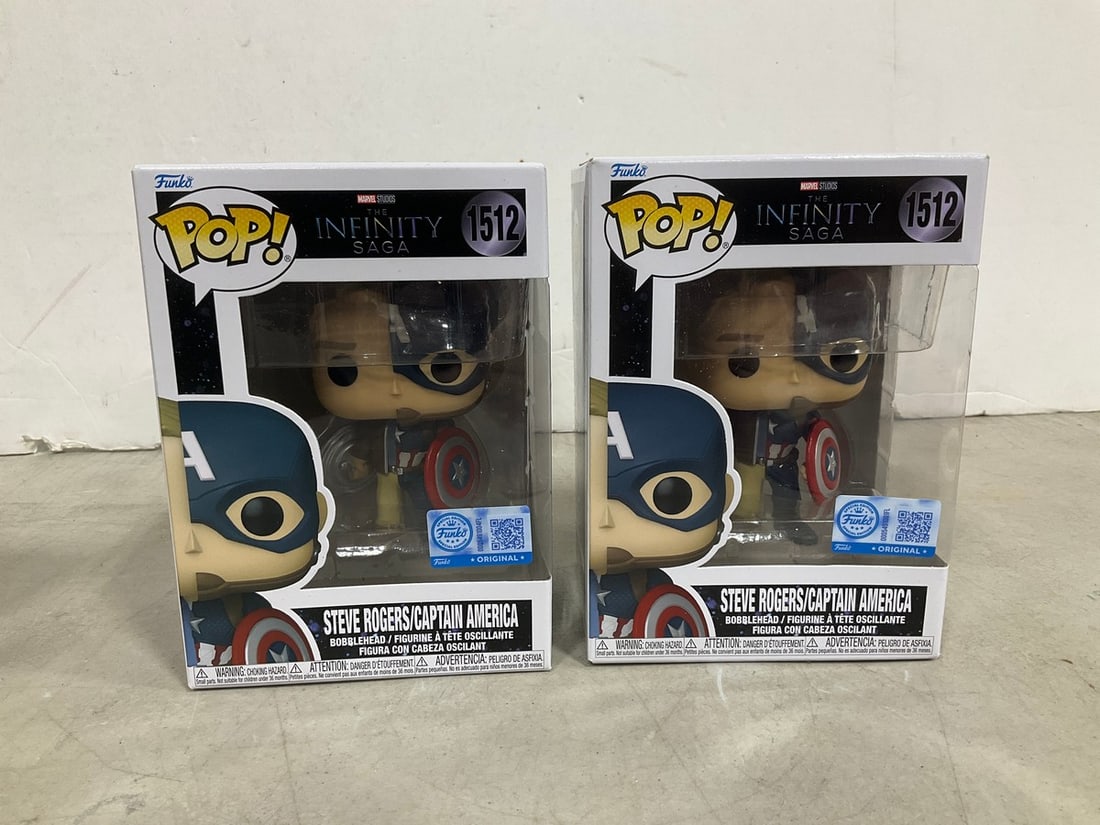 Funko Pop Marvel Inifnity Captain America collectibles(new in box) (1 of 1)
