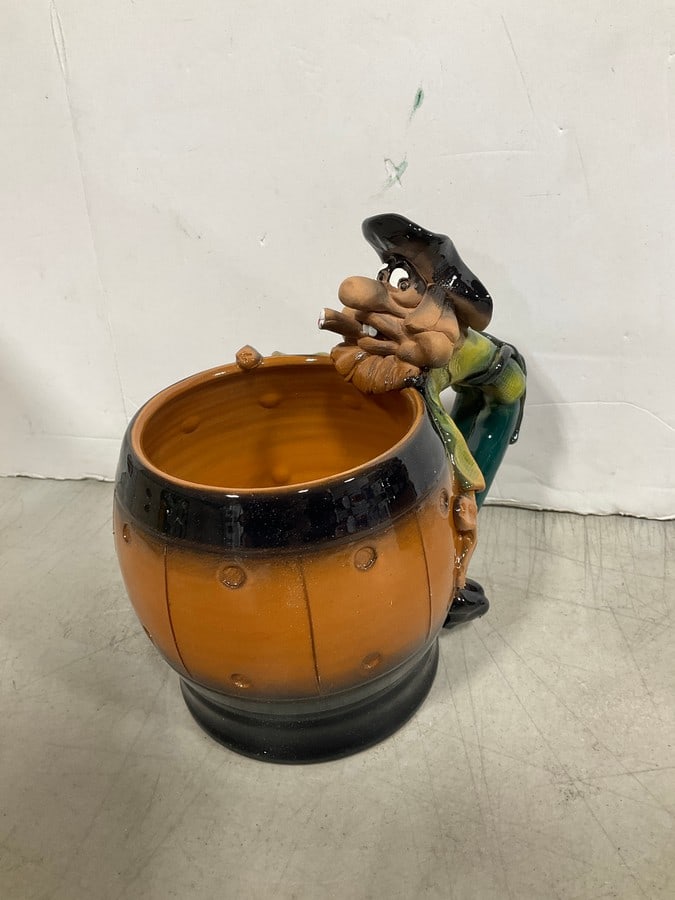 Handmade troll mug by artist Robert Karlinsey(7in.tall) (1 of 1)
