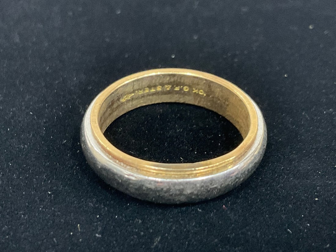 10kt Gold Filled Ring 4.4 Grams (Size: 7) (1 of 1)