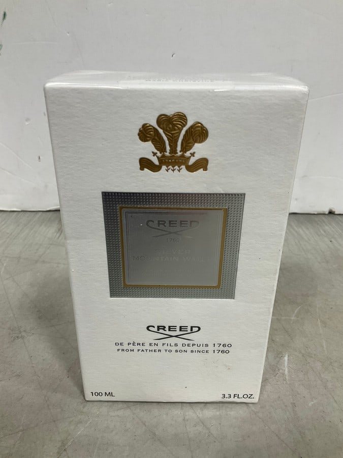 Creed Parfum Spray - Silver Mountain Water (3.3 Fl Oz) *SEALED*: Creed Parfum Spray - Silver Mountain Water (3.3 Fl Oz) *SEALED*