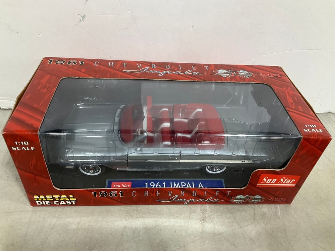 Sun Star 1:18 1961 Chevrolet Impala Collectible *new in box*: Sun Star 1:18 1961 Chevrolet Impala Collectible *new in box*