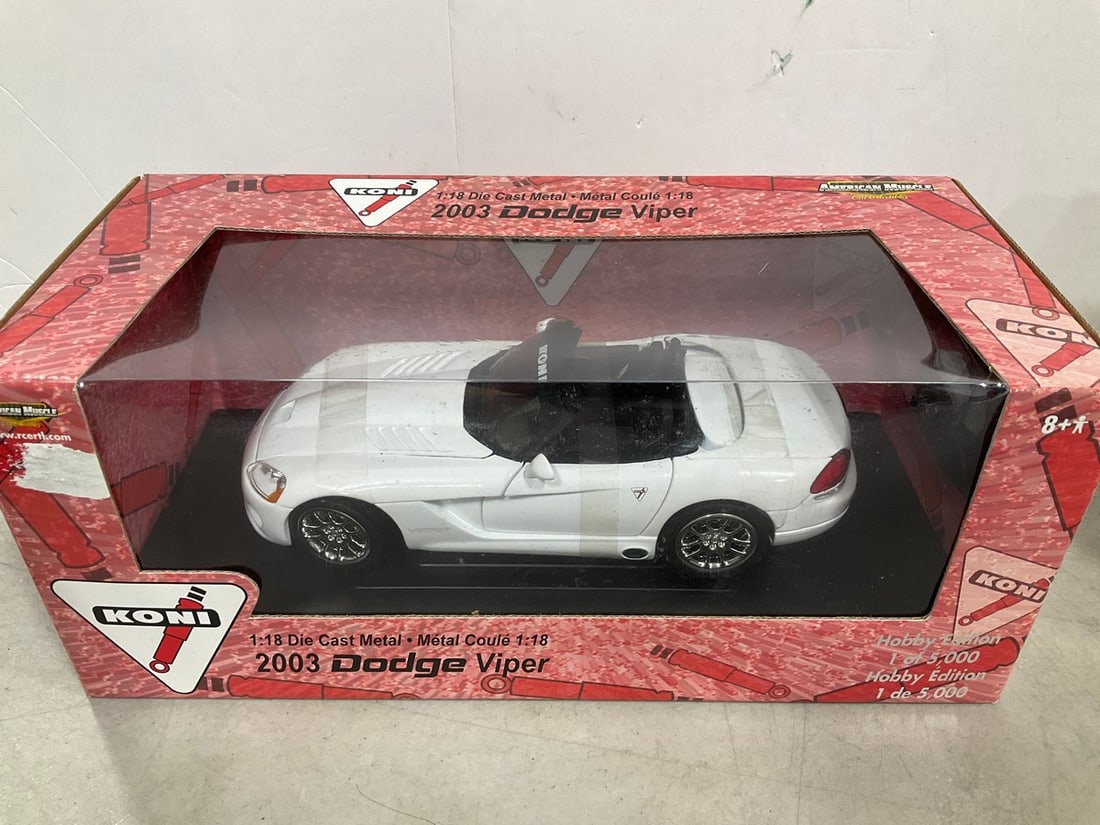 Koni 1:18 2003 Dodge Viper Collectible *new in box* (1 of 1)