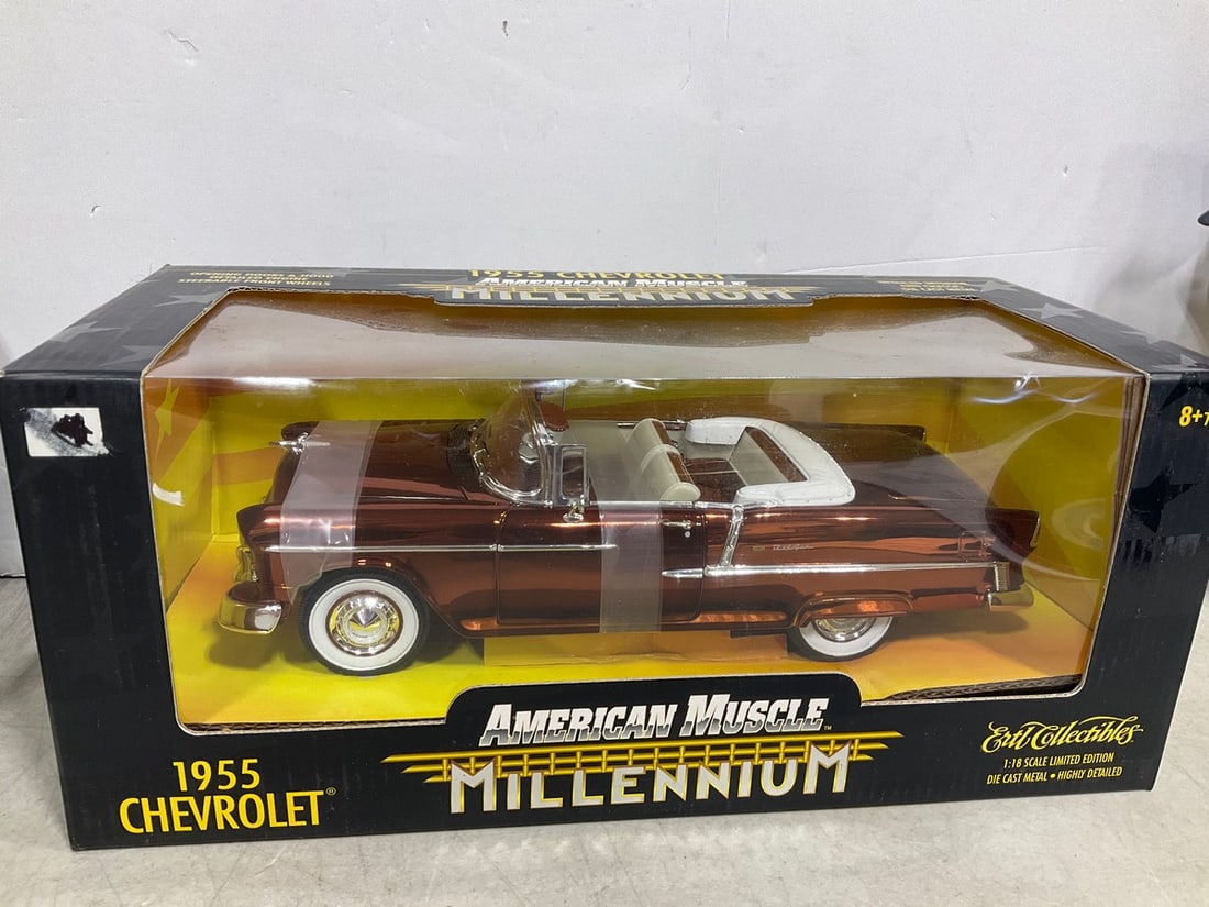 American Muscle 1:18 1955 Chevrolet Collectible *new in box* (1 of 1)