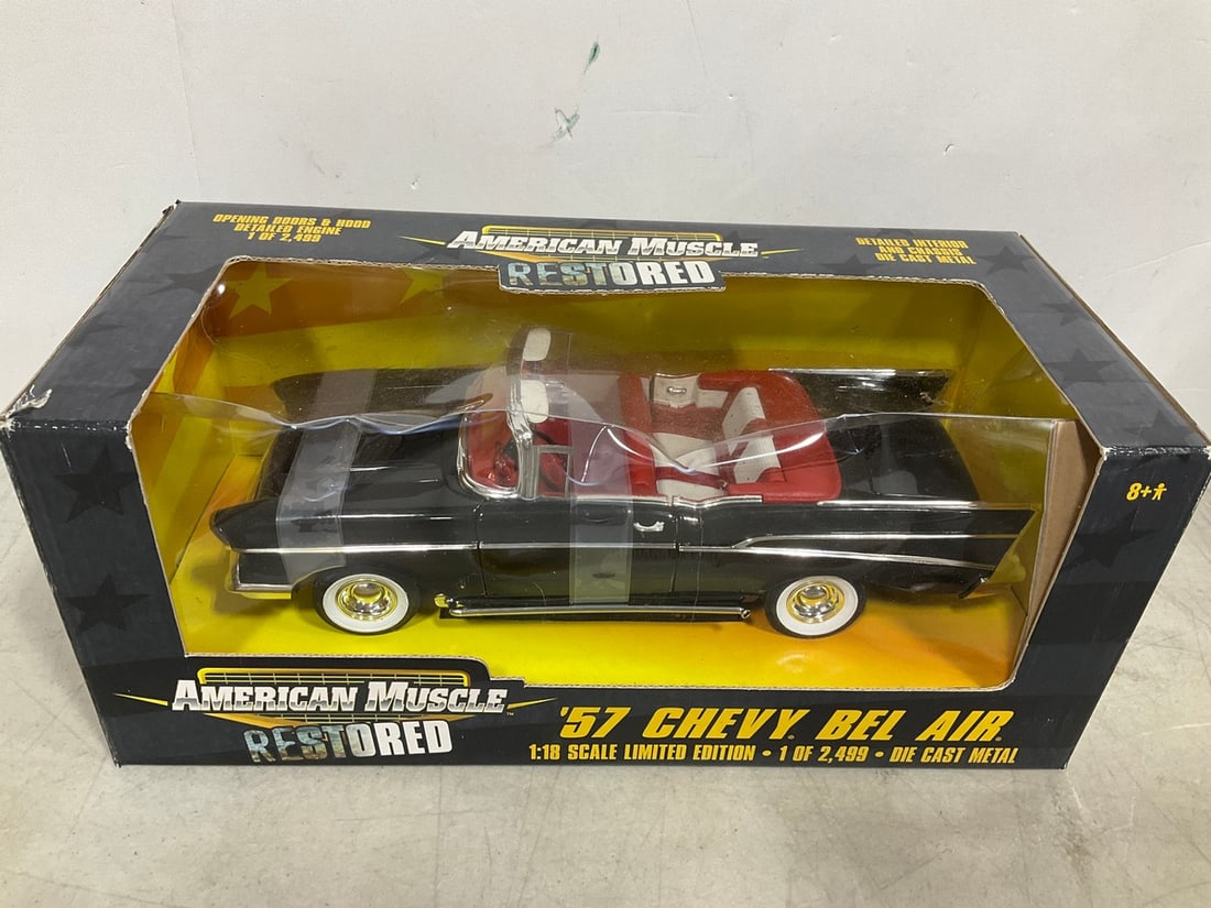 American Muscle 1:18 1957 Chevy Bel Air Collectible *new in box* (1 of 1)