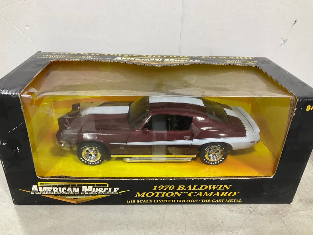 American Muscle 1:18 1970 Baldwin Motion Camaro Collectible *new in box* (1 of 1)