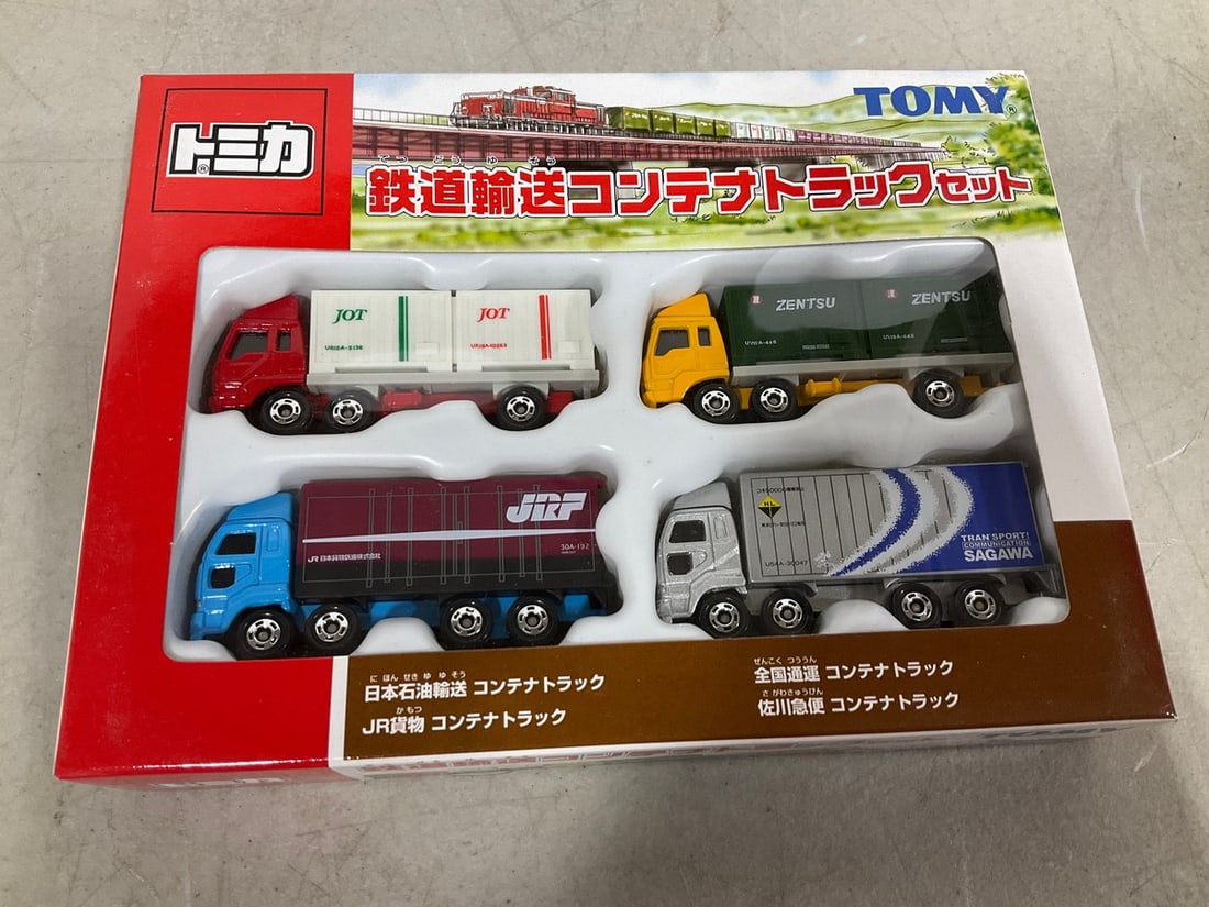 Takara Tomy Tomica:Rail Transport Container truck set*new in box* (1 of 1)