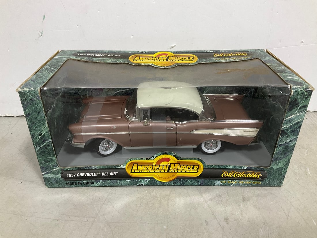 American Muscle 1:18 1957 Chevrolet Bel Air diecast collectible*new in box* (1 of 1)