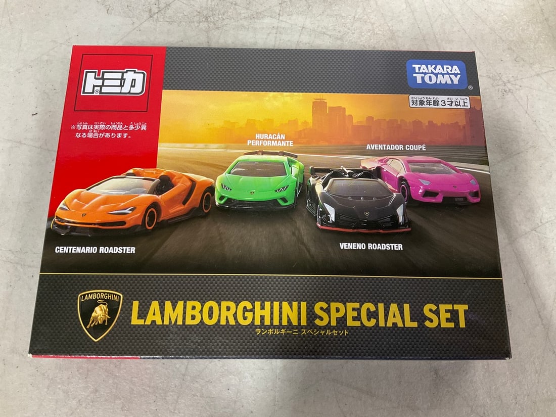 Takara Tomy Tomica Gift Lamborghini Special set*new in box* (1 of 1)