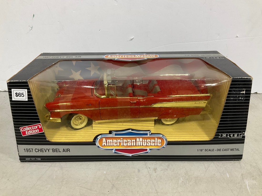 American Muscle 1:18 1957 Chevrolet Bel Air diecast collectible*new in box* (1 of 1)