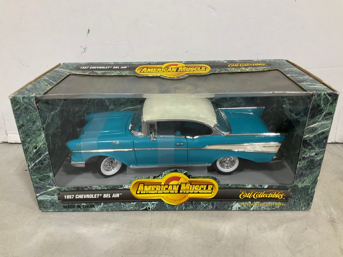 American Muscle 1:18 1957 Chevrolet Bel Air diecast collectible*new in box* (1 of 1)