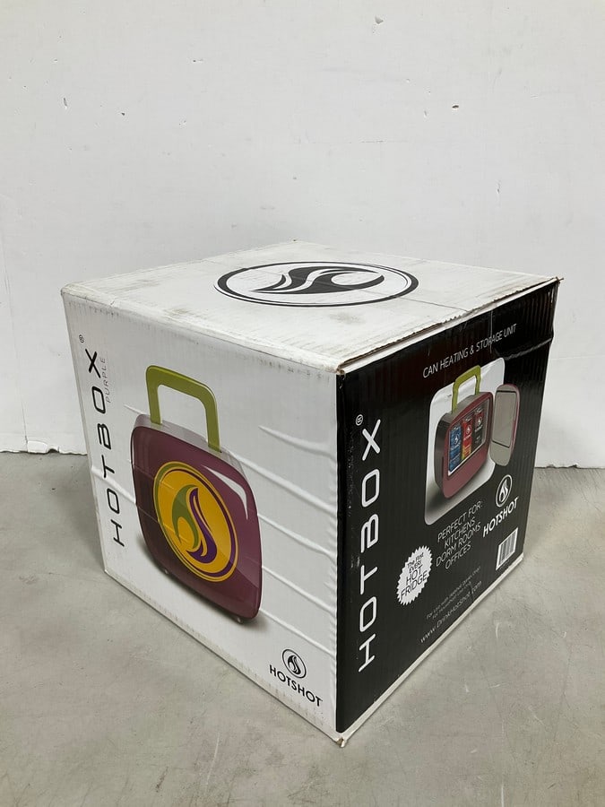 Yellow hotbox and heating and storage unit(new in box) (1 of 1)