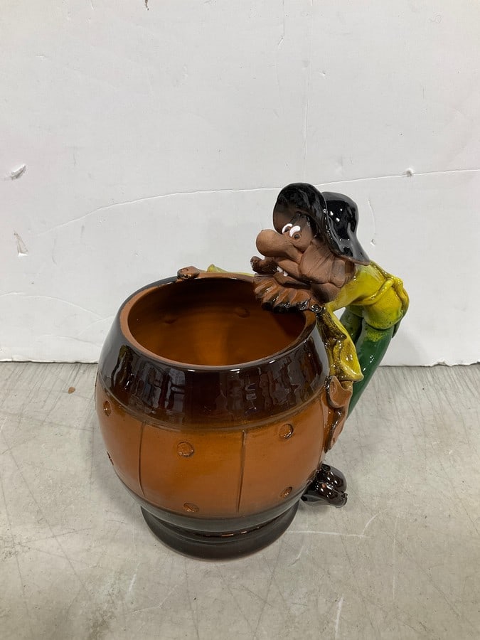 Handmade troll mug by artist Robert Karlinsey(7in.tall): Handmade troll mug by artist Robert Karlinsey(7in.tall)