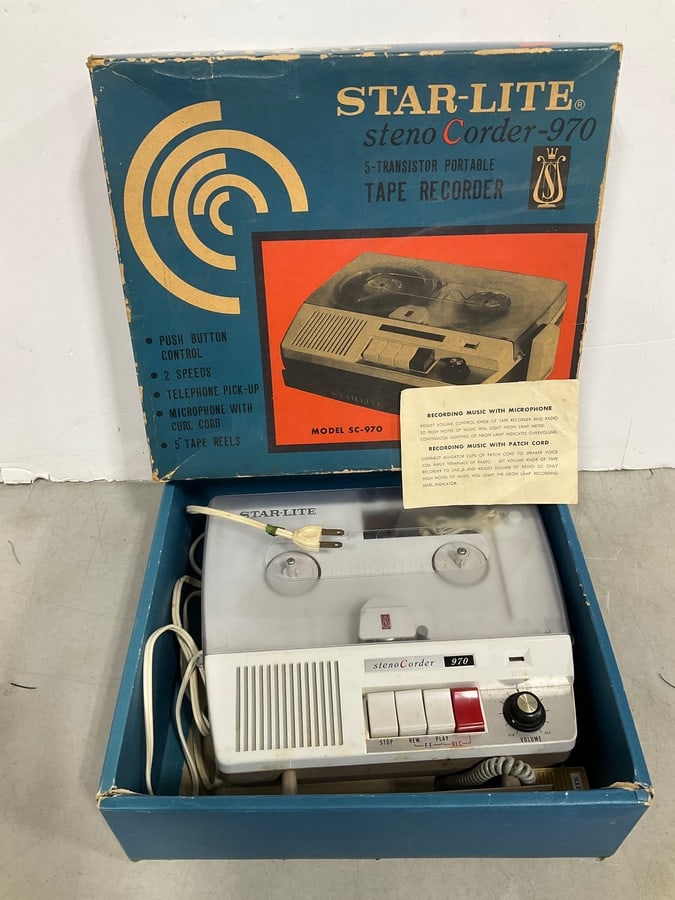 Vintage Star Lite steno Corder-970: Vintage Star Lite steno Corder-970
