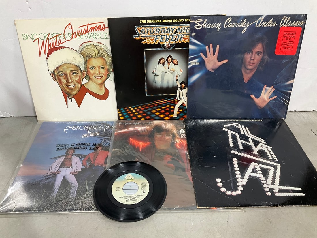 Vintage records(Shaun Cassidy, Air Supply, and more): Vintage records(Shaun Cassidy, Air Supply, and more)