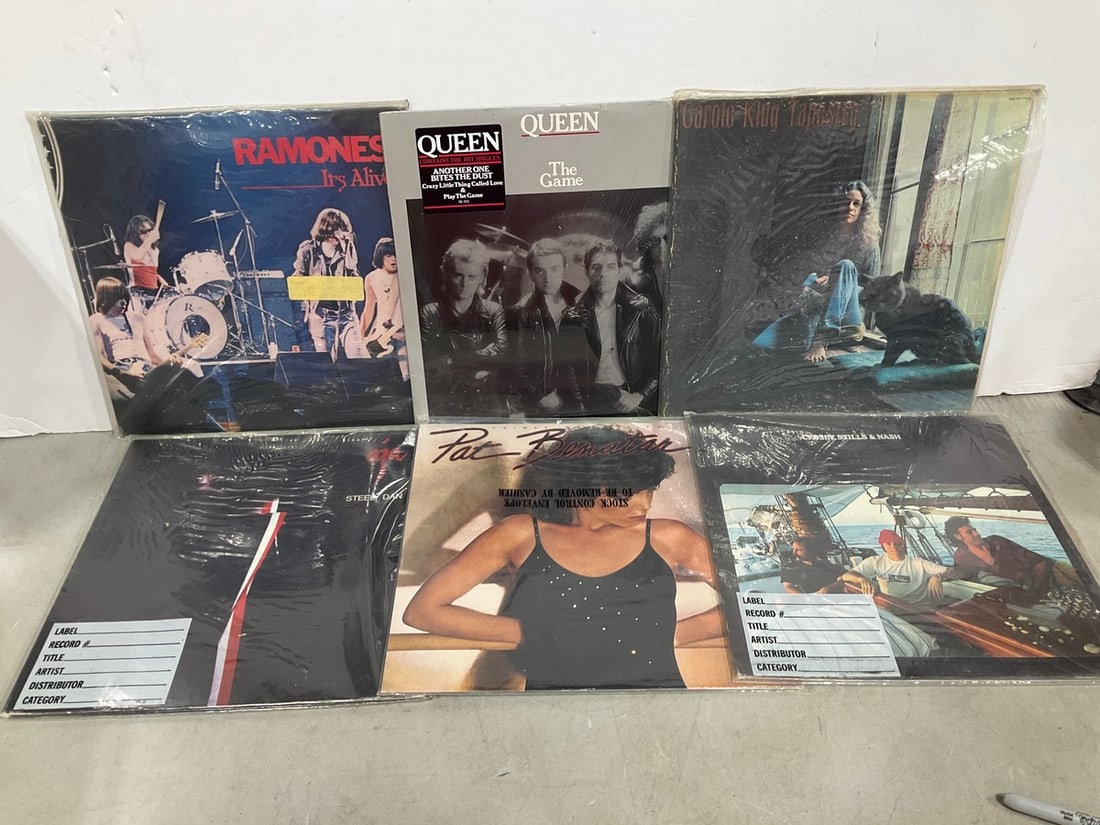 Vintage records(Queen, Pat Benatar, and more): Vintage records(Queen, Pat Benatar, and more)