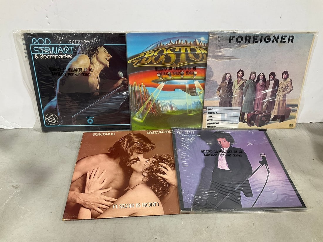 Vintage records(Foreigner, Rod Stewart, and more): Vintage records(Foreigner, Rod Stewart, and more)