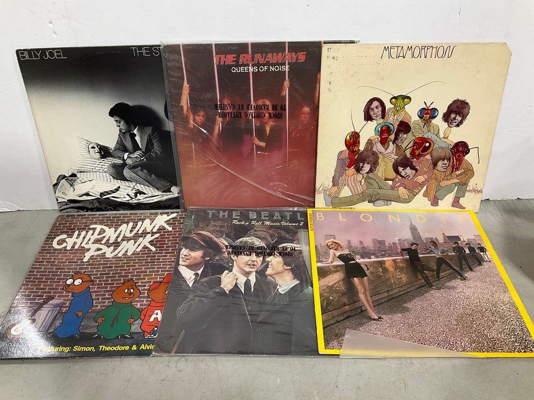 Vintage records(Billy Joel, Blondie, and more): Vintage records(Billy Joel, Blondie, and more)