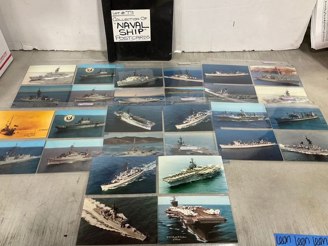 Naval ship postcards: Naval ship postcards