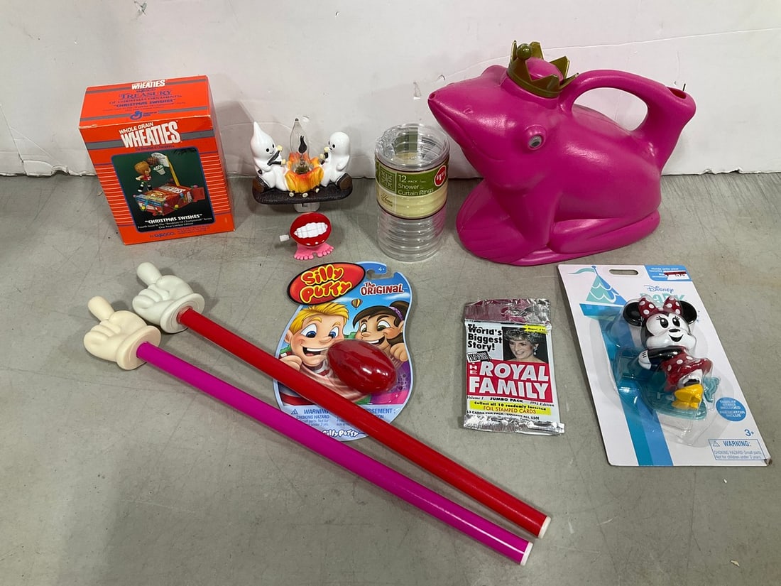 Toad water garden jug, Disney Park Pals Minnie collectible, and more: Toad water garden jug, Disney Park Pals Minnie collectible, and more