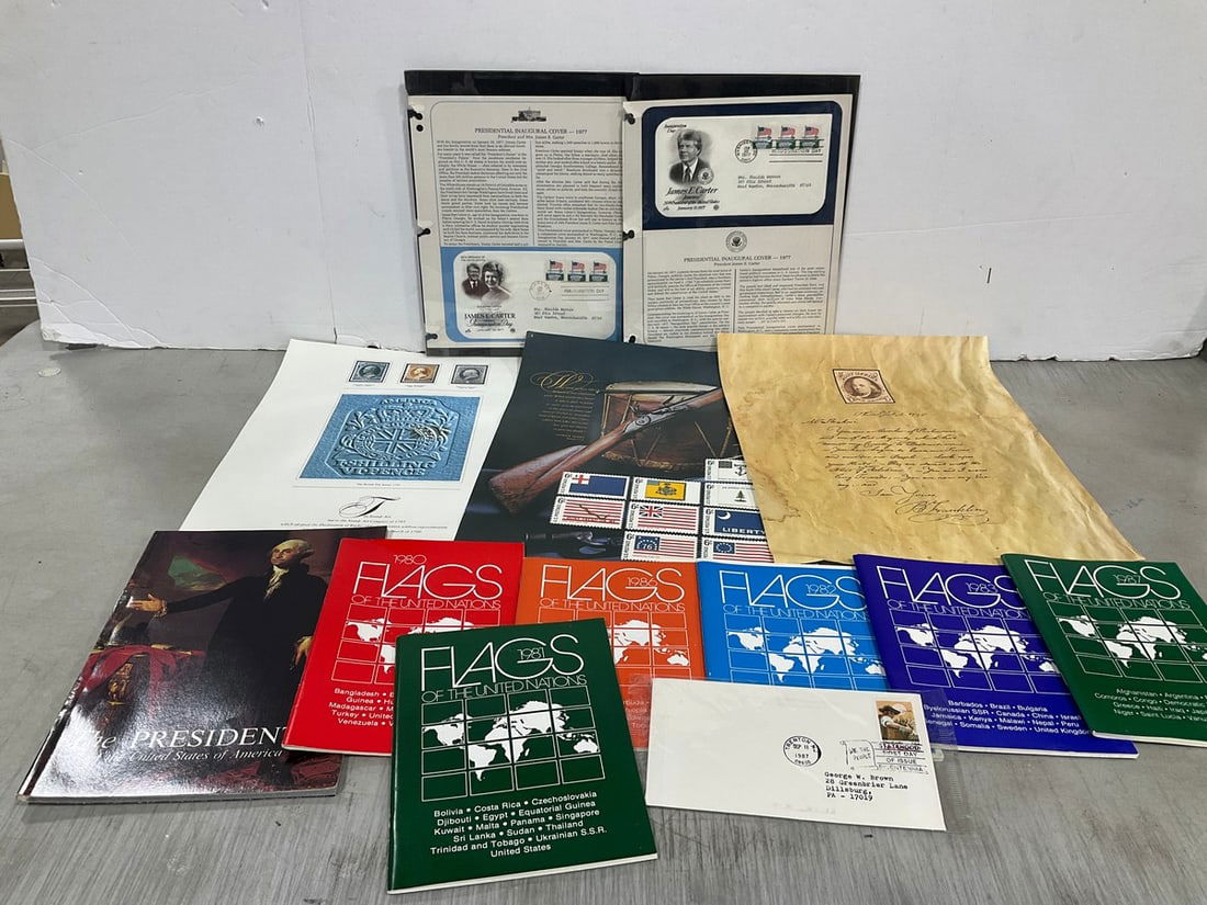 Vintage First Day Covers, Flags of the United Nations books, and more: Vintage First Day Covers, Flags of the United Nations books, and more