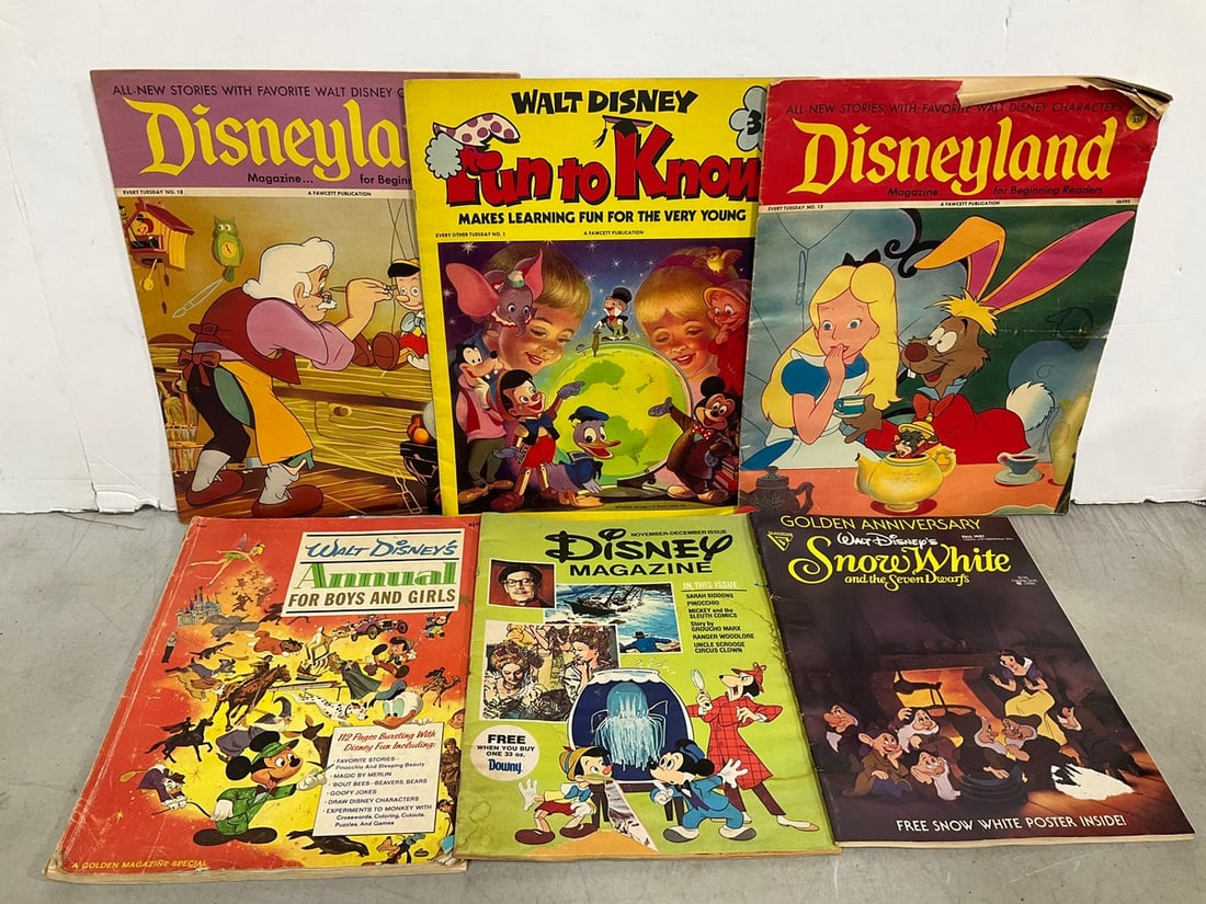 Vintage Disney magazines: Vintage Disney magazines