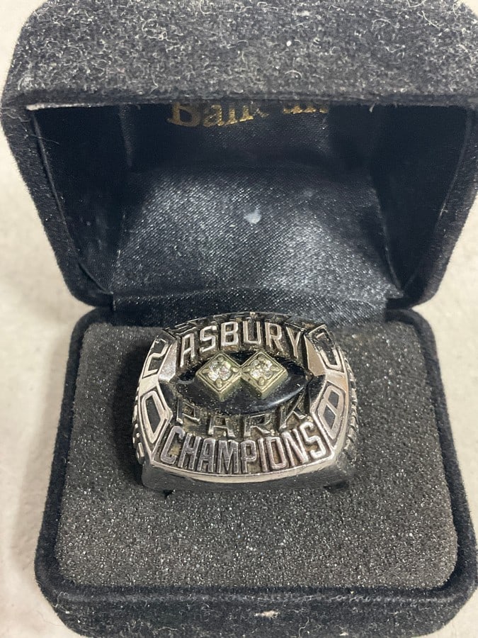 Asbury Park State Champions Bishops ring(size 9): Asbury Park State Champions Bishops ring(size 9)
