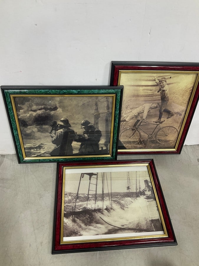 Vintage framed prints (9.5in.x11.5in.) (1 of 1)