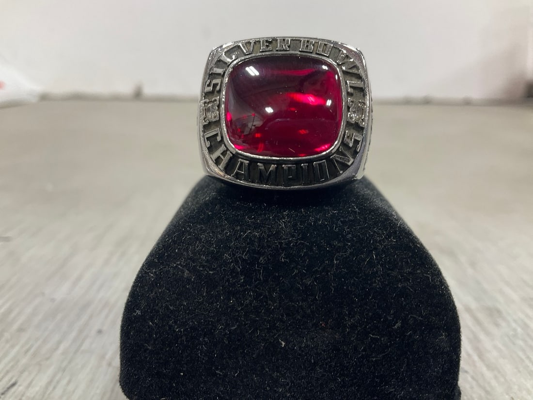 Titans Silver Bowl Ring (Size: 9.5): Titans Silver Bowl Ring (Size: 9.5)