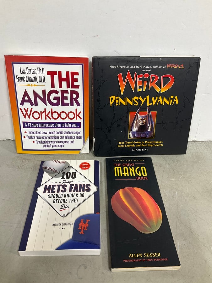 Various Books (The Anger Workbook, Mango Book, etc): Various Books (The Anger Workbook, Mango Book, etc)