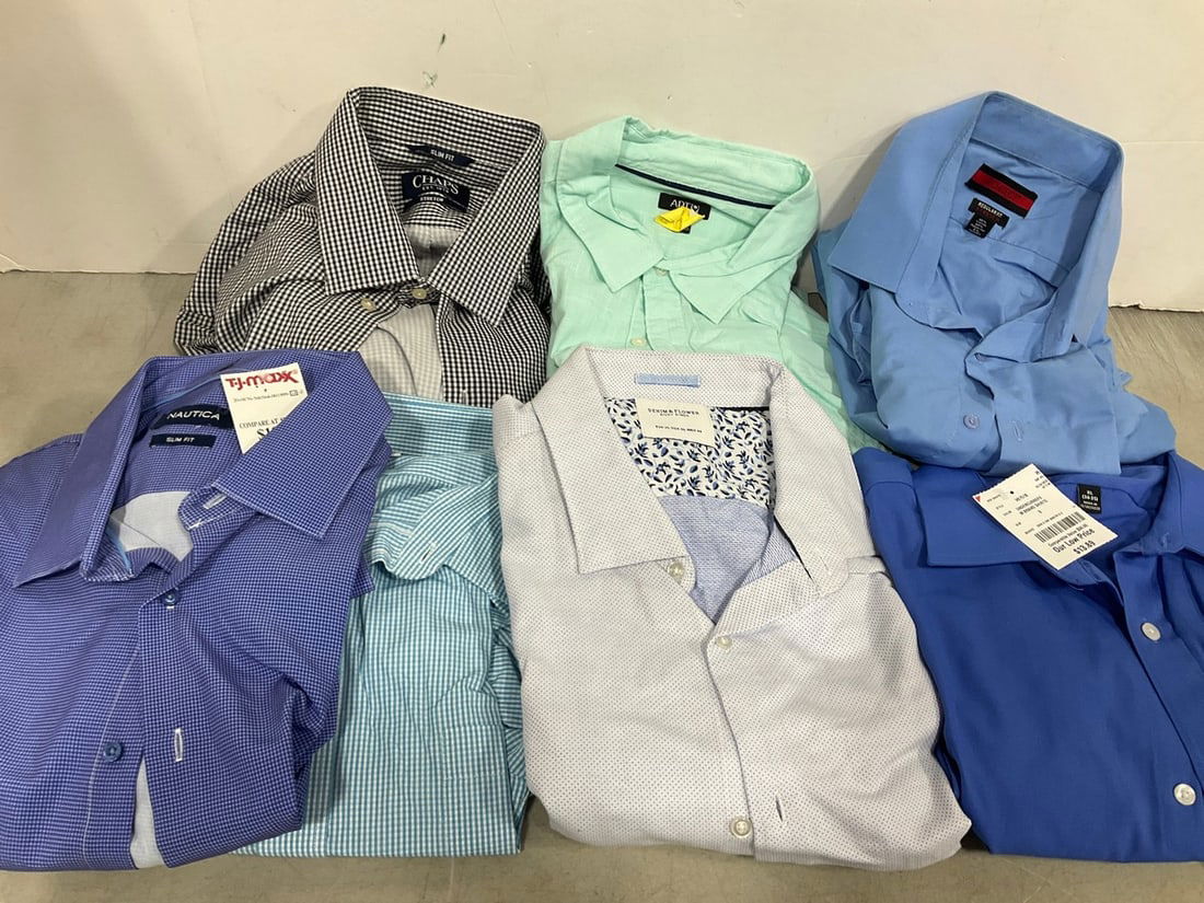Various Dress Shirts (Architect, Denim & Flower, etc) - XL (1 of 1)