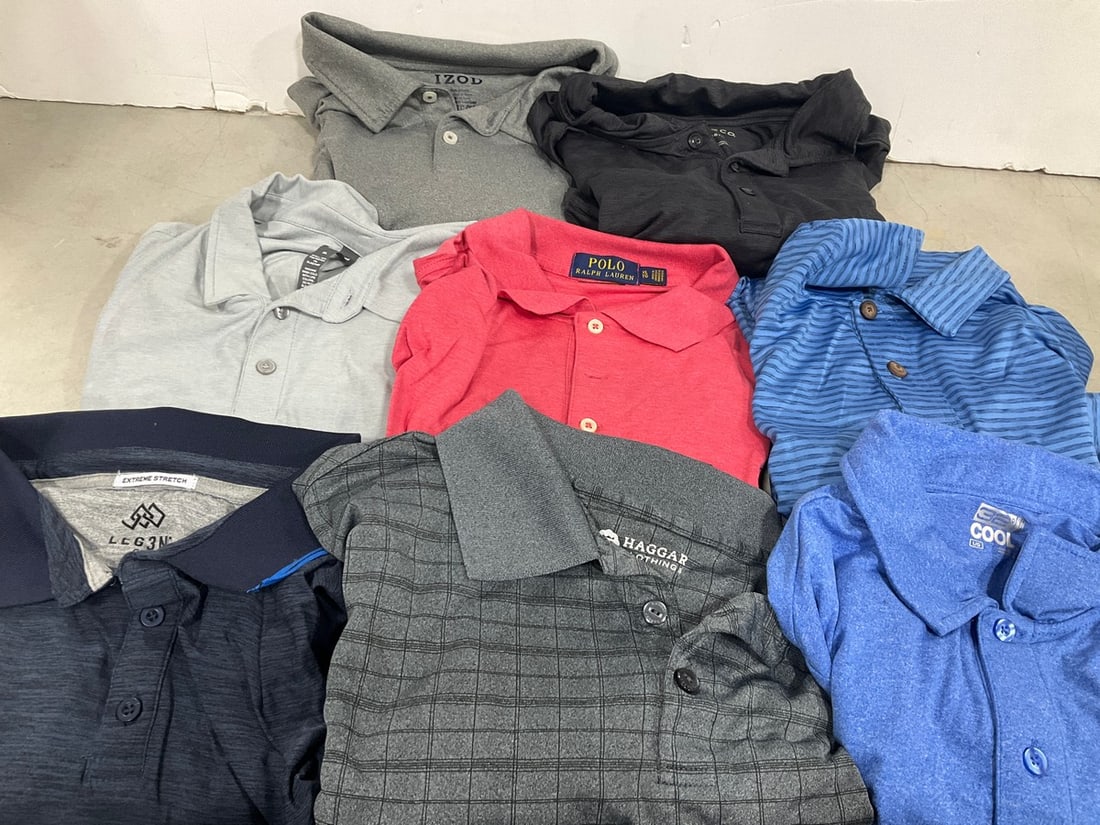 Various Half Button Up Shirts (Polo, Izod, etc) - XL (1 of 1)